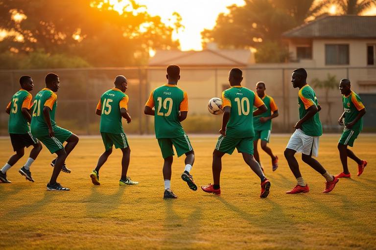 Team training session